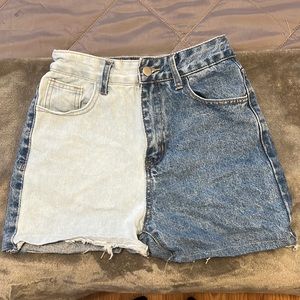 Jean shorts